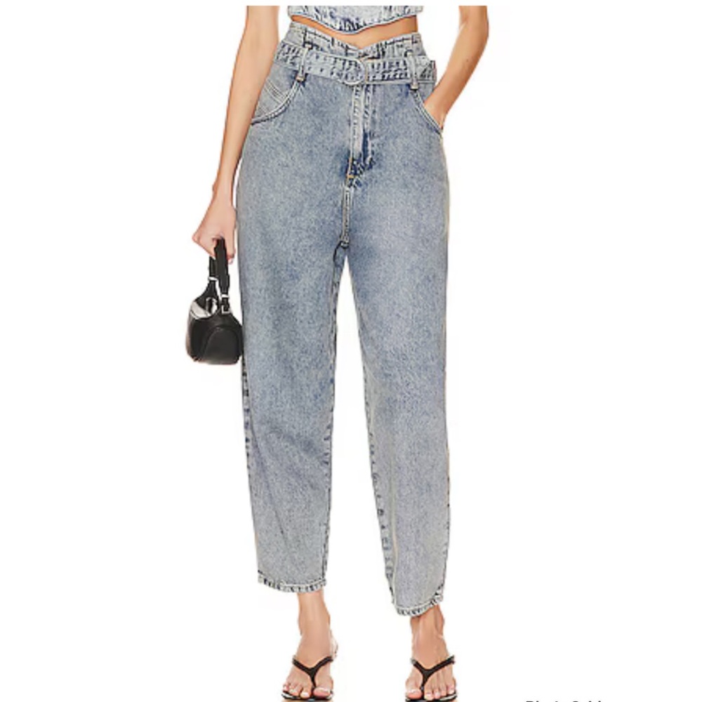 All Saints Sammy Paperbag Jeans Size 0